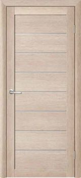 Міжкімнатні двері LuxDoors (40мм), LuxDoors Bella, акація крем, матове скло