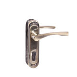 Ручка дверна CORONA STL kYale 62 mm SN/СP PUNTO (на планке)