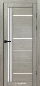 Міжкімнатні двері Syndicate Doors (40 мм)  PVC SD-114 Дуб ровера Сатин