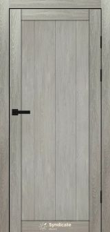 Міжкімнатні двері Syndicate Doors (40 мм)  PVC SD-115 Дуб ровера Глухе
