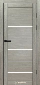 Міжкімнатні двері Syndicate Doors (40 мм)  PVC SD-108 Дуб ровера Сатин