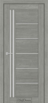 Міжкімнатні Двері StilDoors Vitano (40мм.) Ясен Нордік Сатин білий