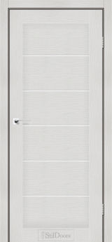 Міжкімнатні Двері StilDoors Victoria (40мм.) Світле Дерево Сатин білий