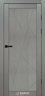 Міжкімнатні двері Syndicate Doors (40 мм)  PVC SD-171 Венге модерна Глухе