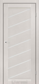 Міжкімнатні двері Darumi Rosalia (40 мм) Дуб Ольс Сатин білий