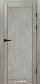 Міжкімнатні двері Syndicate Doors (40 мм)  PVC SD-171 Дуб ровера Глухе