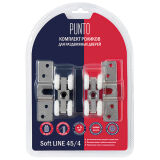 Комплект роликів для розсувних дверей Soft LINE 45/4  PUNTO - Изображение 2