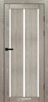 Міжкімнатні двері Syndicate Doors (40 мм)  PVC SD-128 Дуб натуральний Сатин