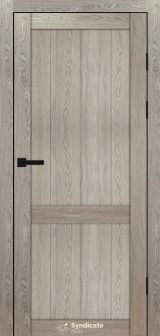 Міжкімнатні двері Syndicate Doors (40 мм)  PVC SD-116 Дуб натуральний Глухе